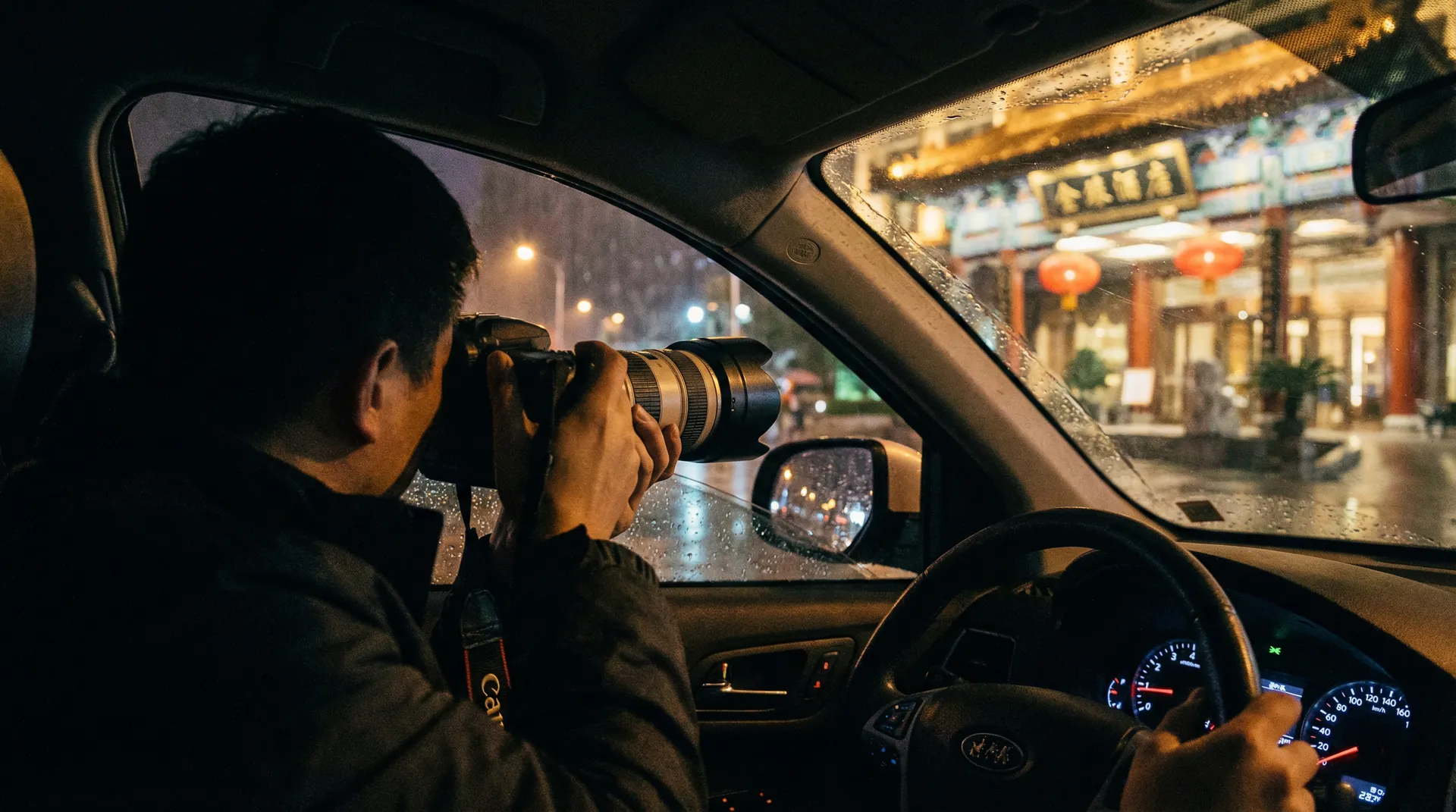 女演员退圈后曝娱乐圈乱象 - 记者深夜跟踪拍摄明星行踪