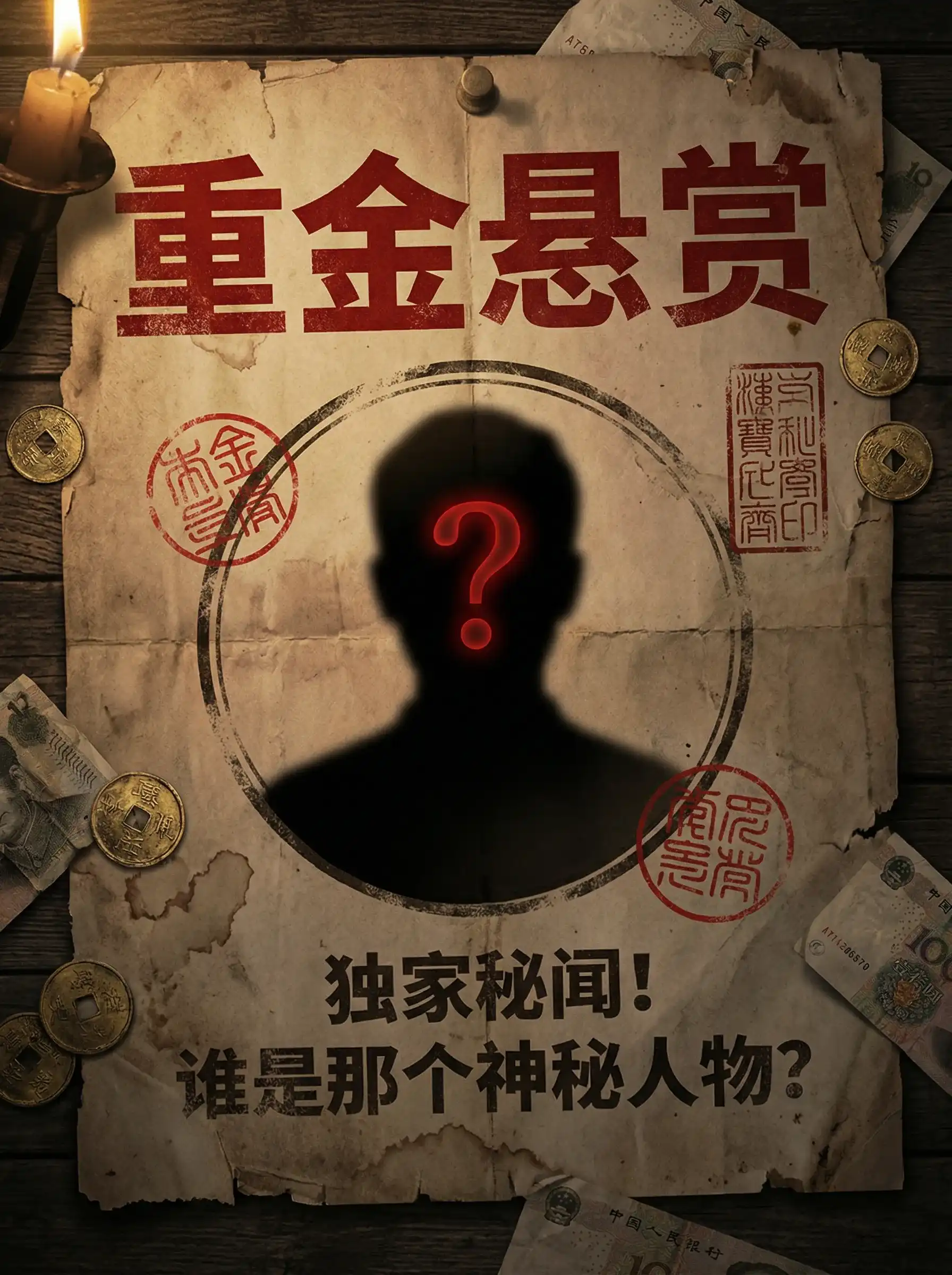 女演员退圈后曝娱乐圈乱象 - 重金悬赏线索征集令